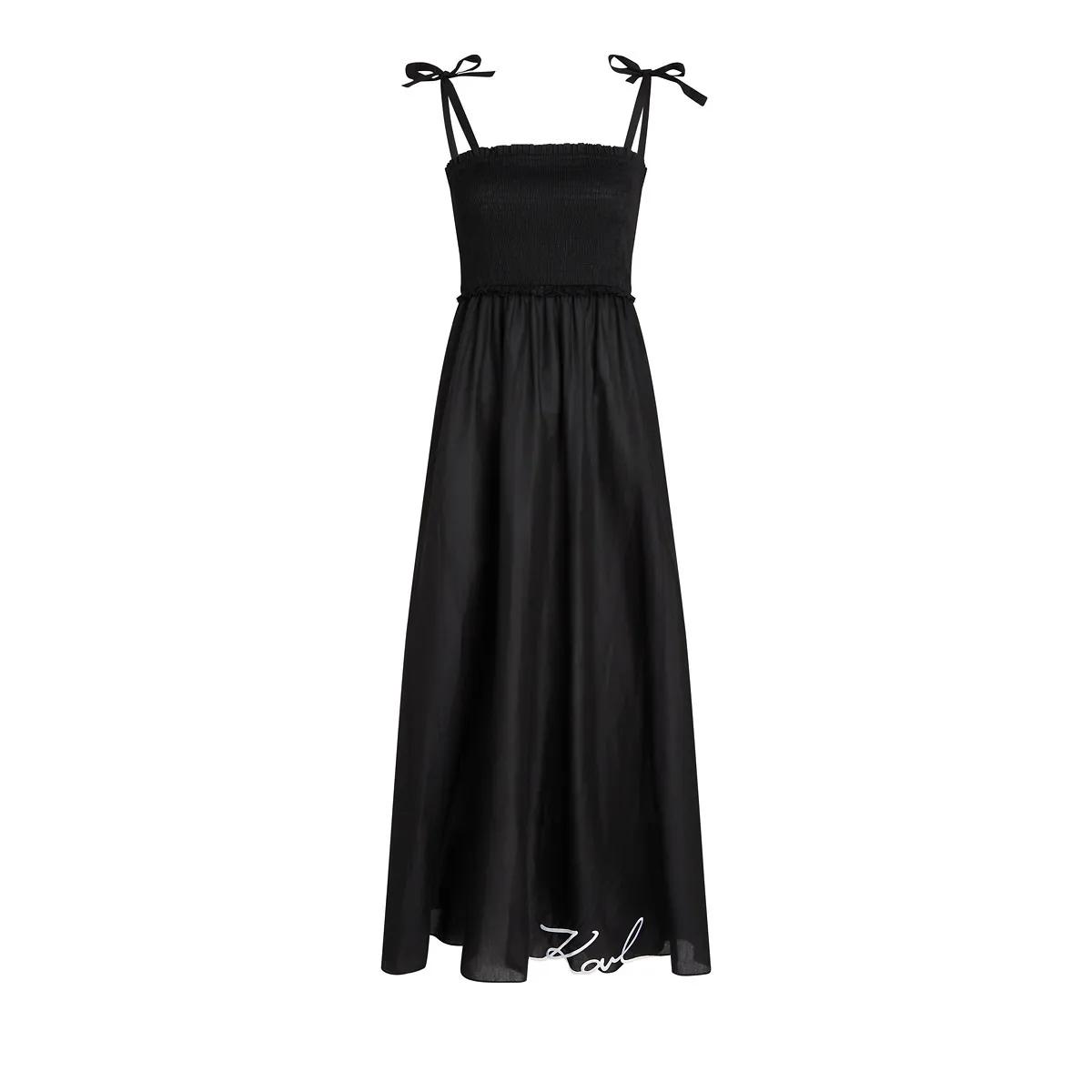 Thumbnail - Karl Lagerfeld - K/SIGNATURE STRANDKLEID - Größe S - schwarz