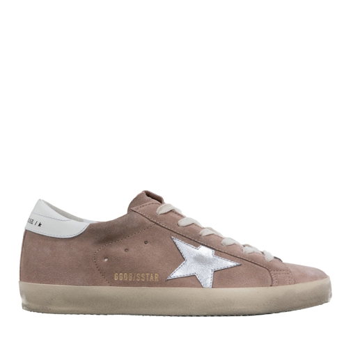 Golden Goose Low-Top Sneaker Super Star Suede Sneaker Pink