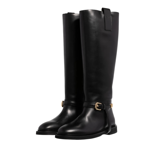 Moschino Mini Lettering Nero Stiefel