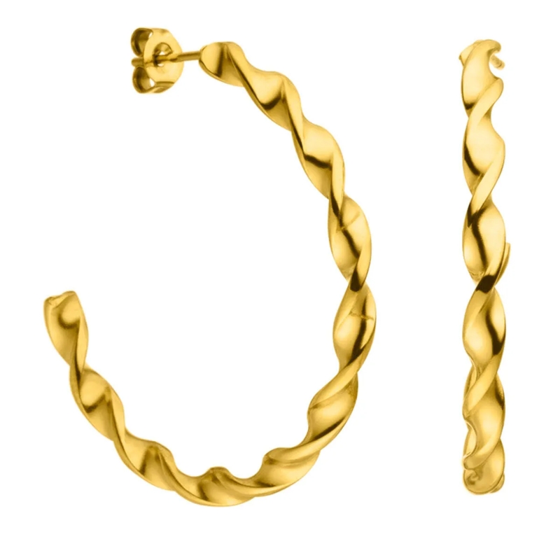 Purelei Ohrstecker Ohrringe Kaula Creole gold