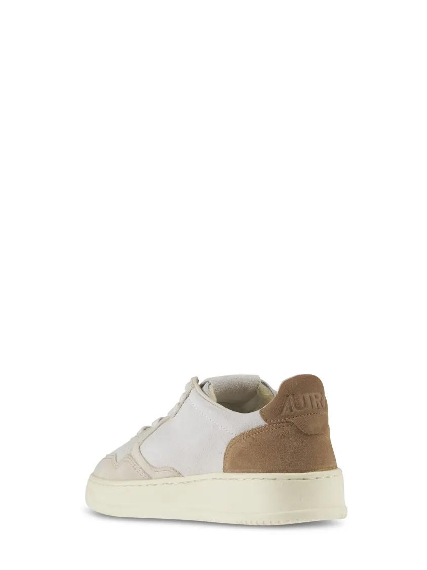 Thumbnail - Autry Low-Top Sneaker - Low-Top Suede And Leather Sneakers With Contrastin - Gr. 37 (EU) - in Grau - für Damen