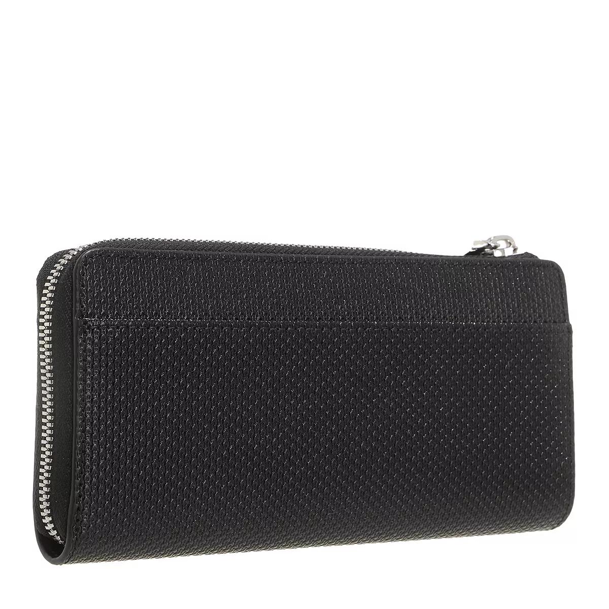 Lacoste Slim Zip Wallet Noir