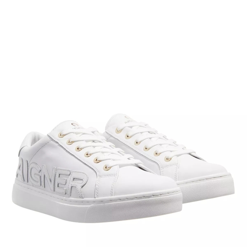 AIGNER Diane 23G white lage-top sneaker