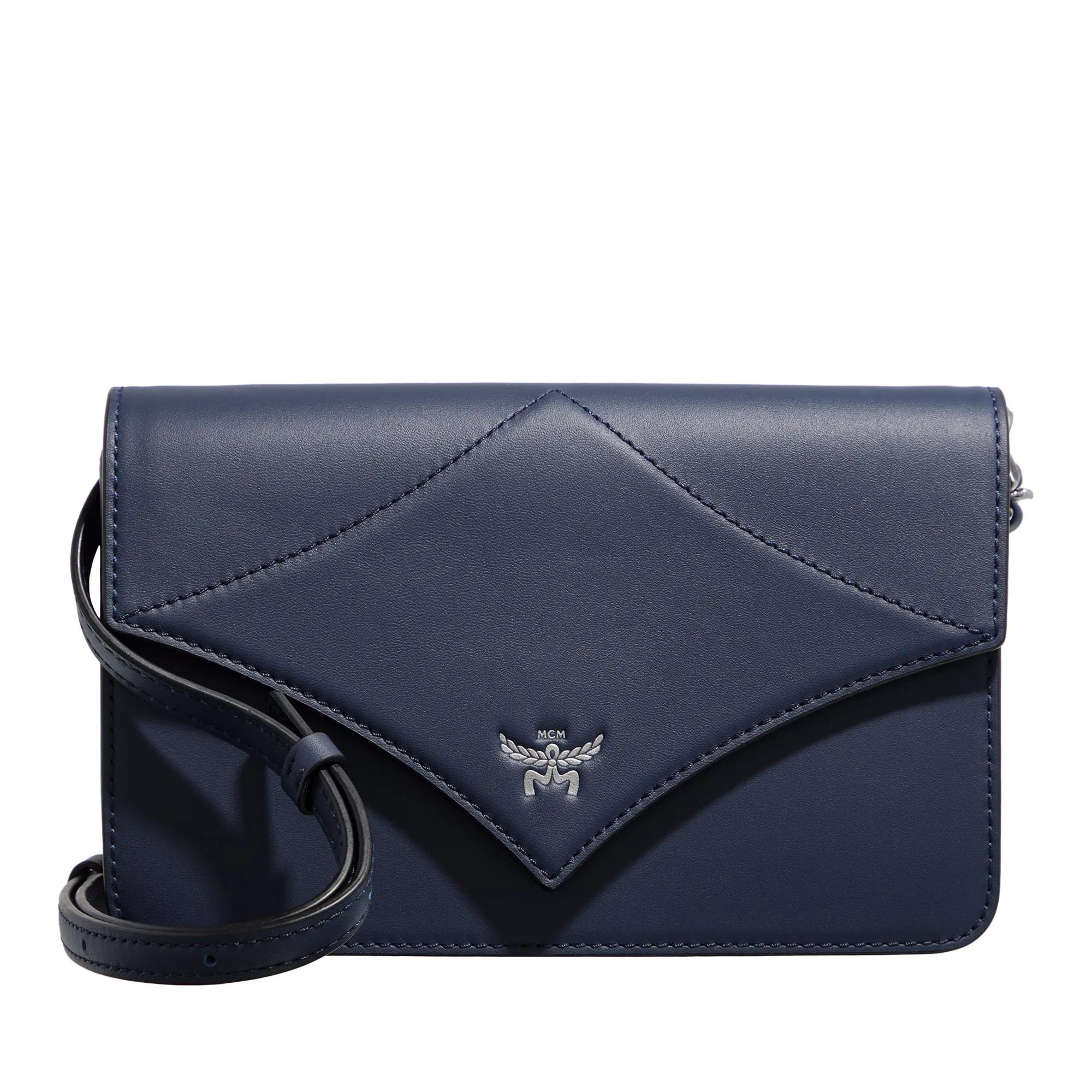 MCM Crossbody Bags - Diamond Leather Bril Crossbody Mini Vc - Gr. unisize - in Blau - für Damen