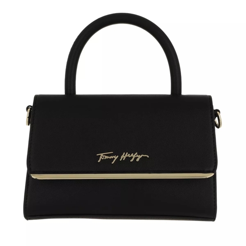 Tommy Hilfiger Tommy Modern Bar Bag Strap Black Crossbody Bag