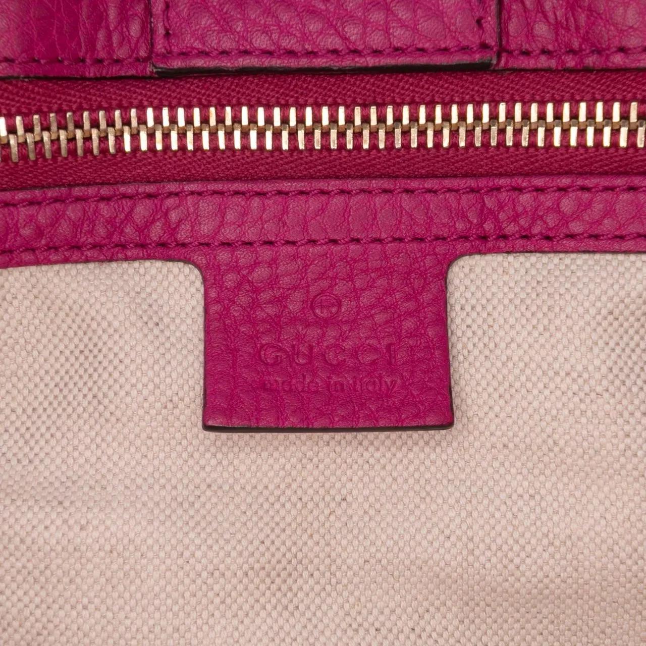 Thumbnail - Gucci Hobo Bags - Medium Calfskin Bamboo Shopper Satchel - Gr. unisize - in Gold - für Damen