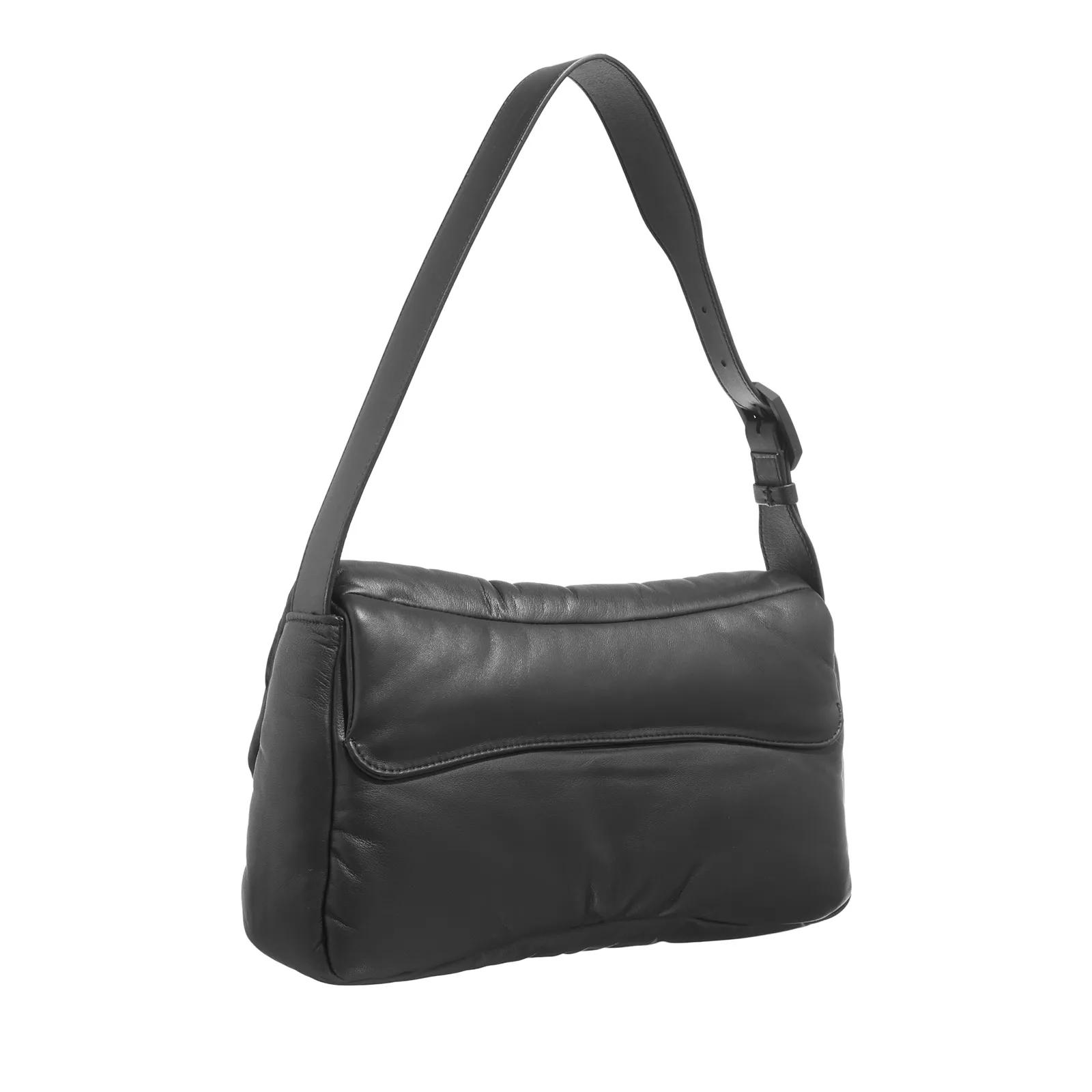 Emporio Armani Hobo bags B. Spalla L Nappa Puffy in zwart