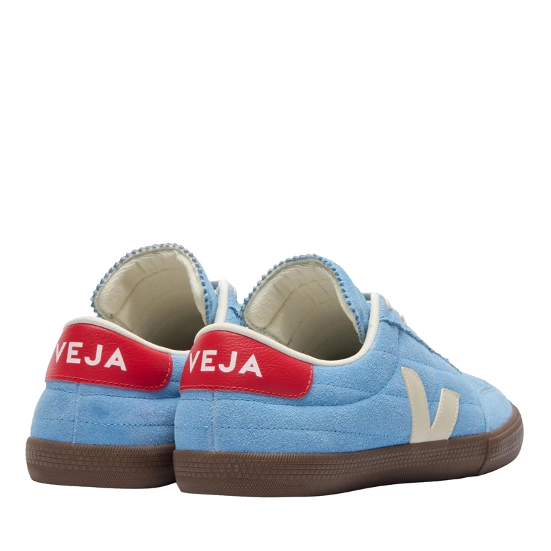 Veja Low-Top-Sneaker Panenka Suede Aqua Pierre Bark(Image 3)