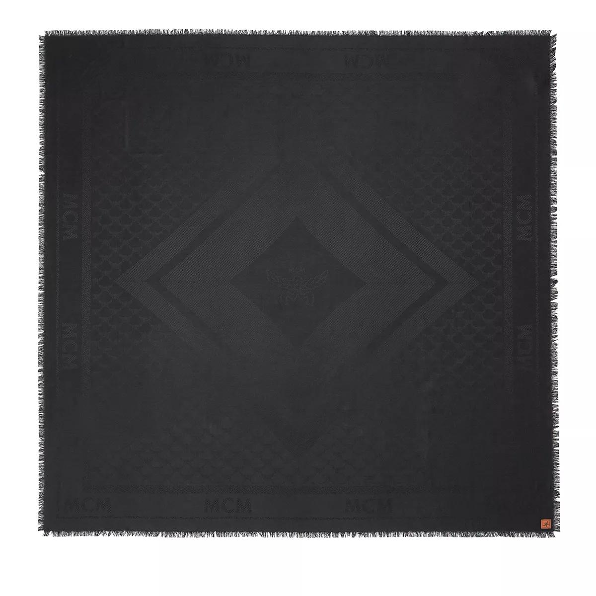 MCM Tücher & Schals - Mcm Col Shiny Shawl 120x120 - Gr. unisize - in Schwarz - für Damen