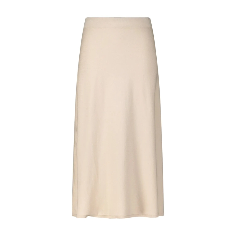 Riani Jupe midi Midi-Stoffrock Beige