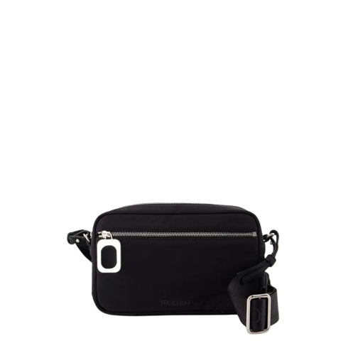 J.W.Anderson Schultertasche Jwa Puller Camera Crossbody - Leather - Black Black