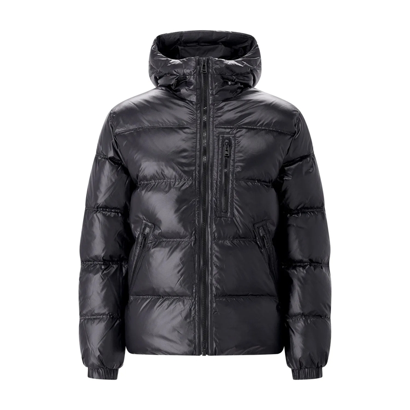 Belstaff veste Jacke Atlas mit Daunen schwarz