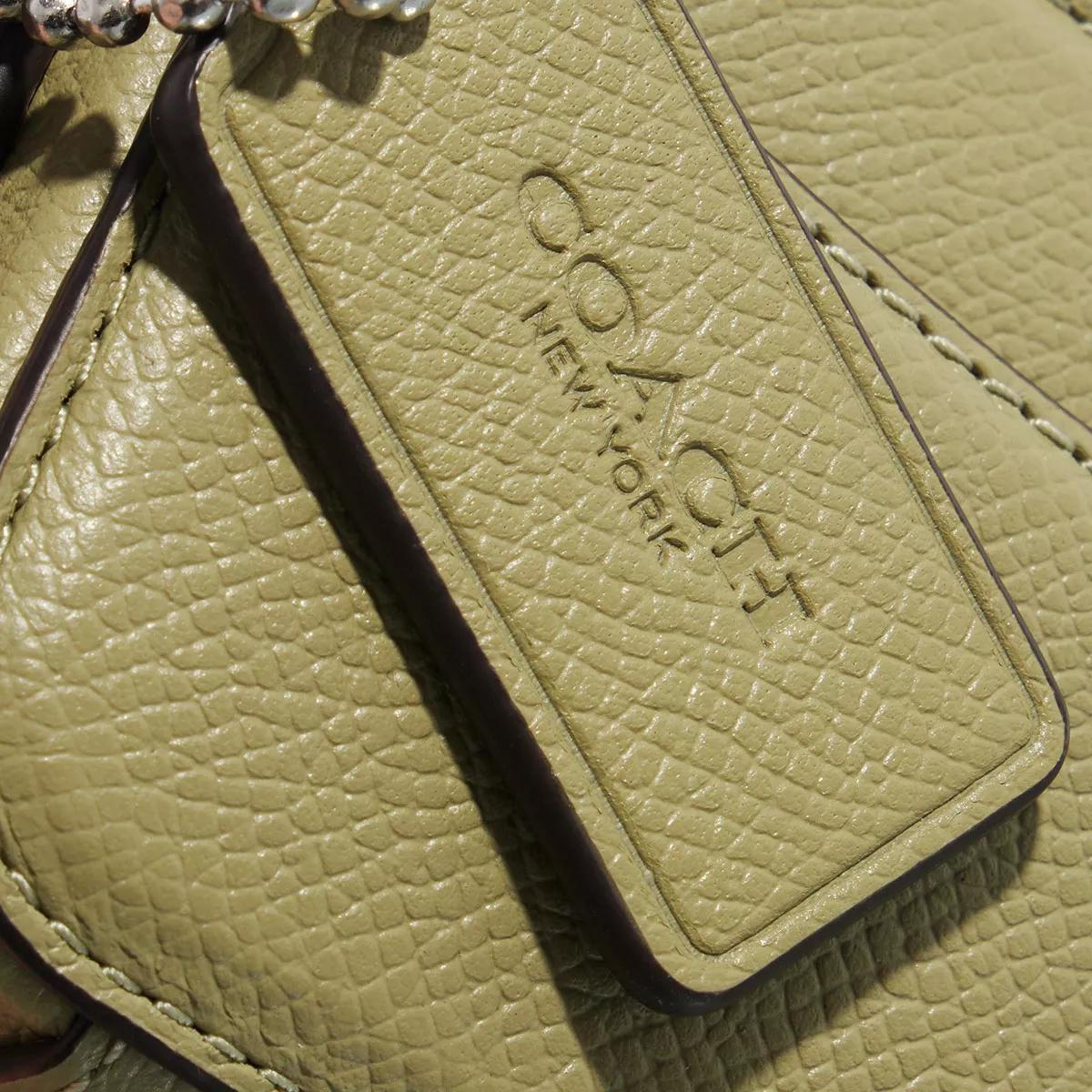 Coach Crossbody bags Crossbody Pouch In Crossgrain Leather in groen