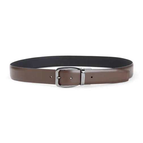 Zegna Gürtel Leather Belt Brown