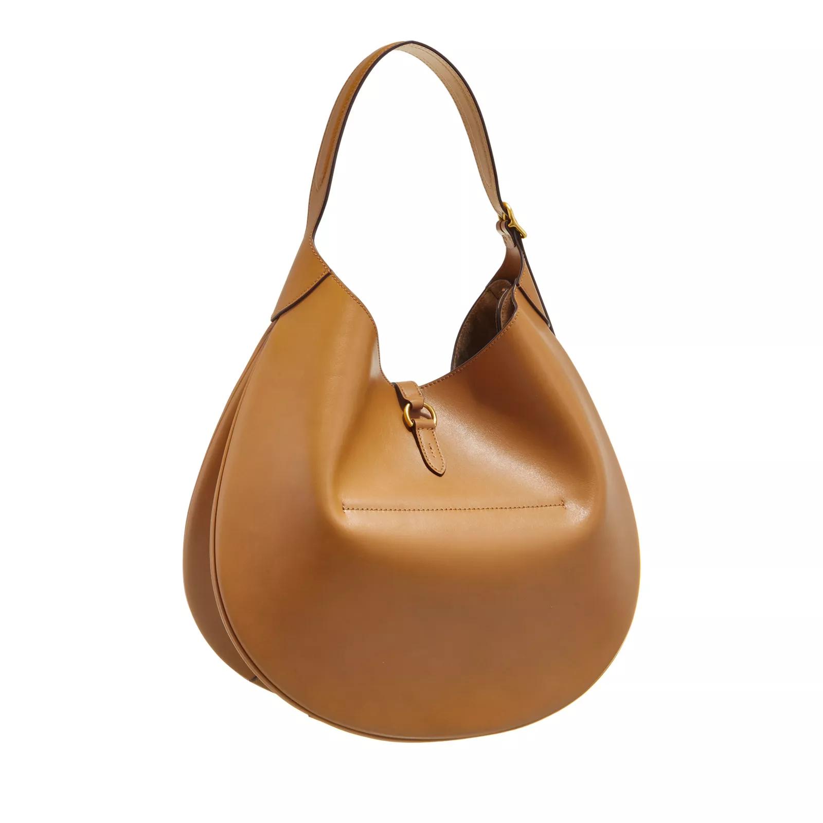 Polo Ralph Lauren Hobo bags P Id Shldr-Shoulder Bag-Medium in bruin