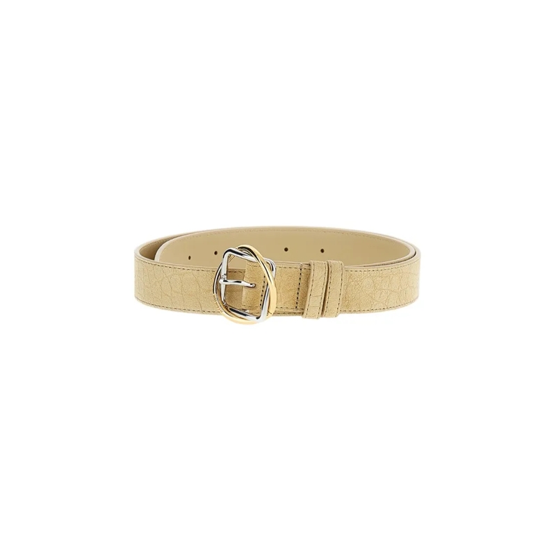 Jacquemus Gürtel Beige Suede Leather Belt Neutrals