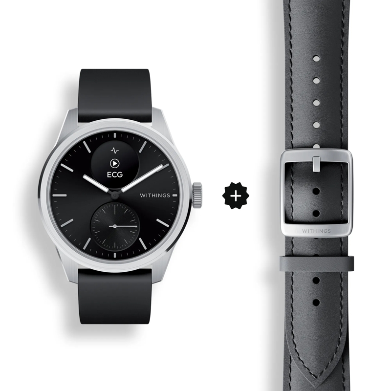 Withings Automatikuhr Scanwatch 2 schwarz