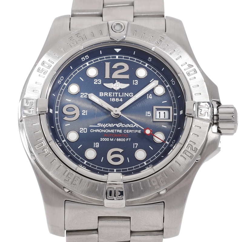 Breitling Montre automatique Superocean Blau