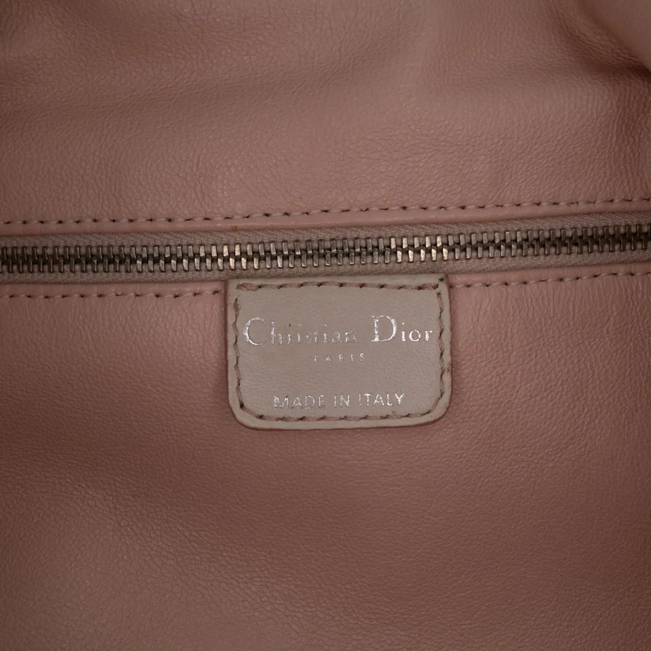 Thumbnail - Christian Dior Shopper - Lambskin Cannage Lady Dior Soft Shopping Tote - Gr. unisize - in Weiß - für Damen