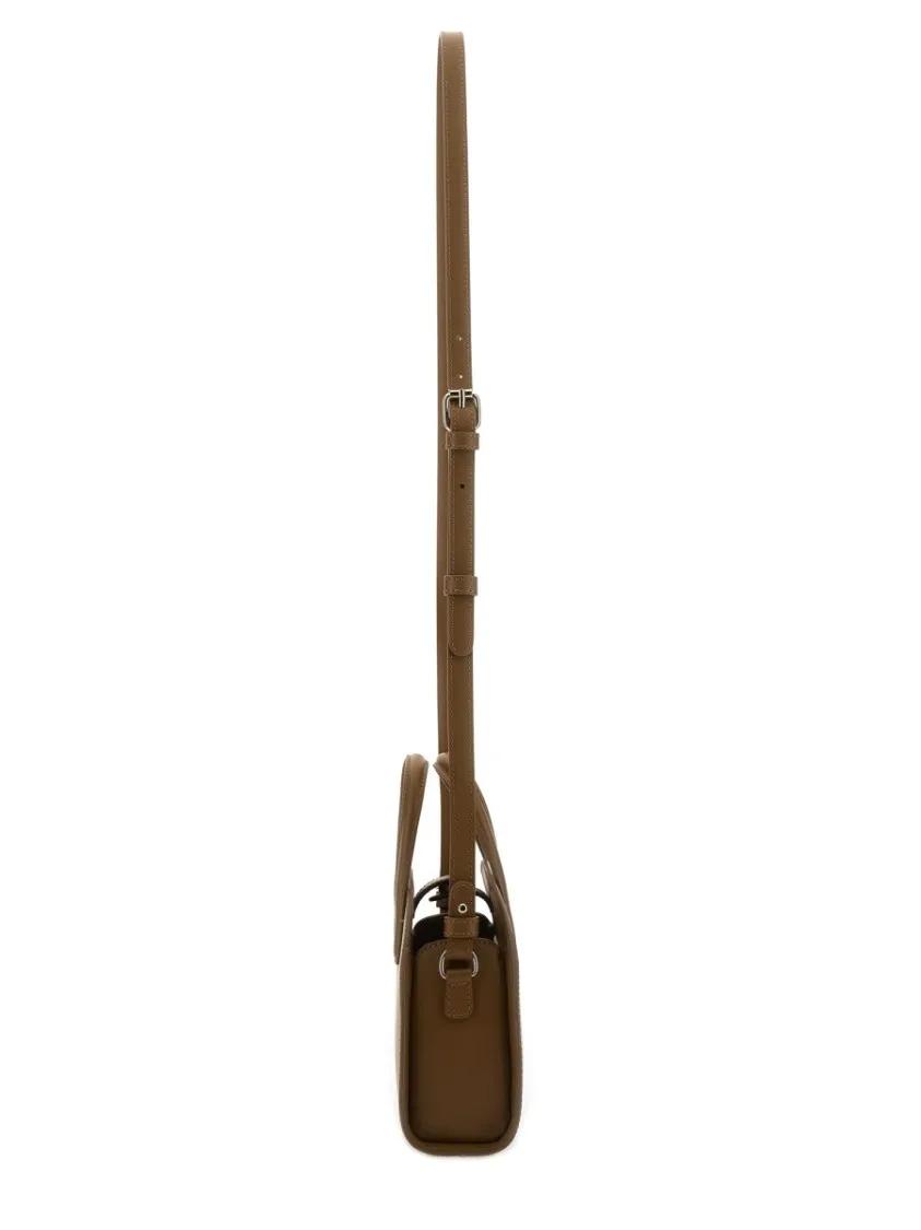 A.P.C. Shoppers & Totes "Demi-Lune" Tote Bag Small in bruin