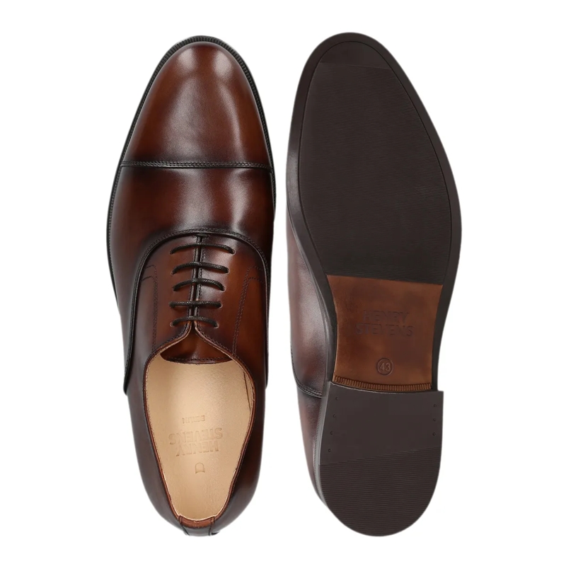 Henry Stevens Schnürschuhe Schnürer Wes CO mittel-braun(Image 4)