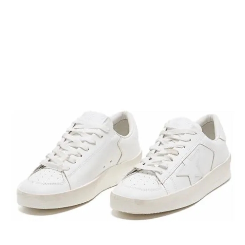 Golden Goose White Front Lace-Up Sneakers White scarpa da ginnastica bassa