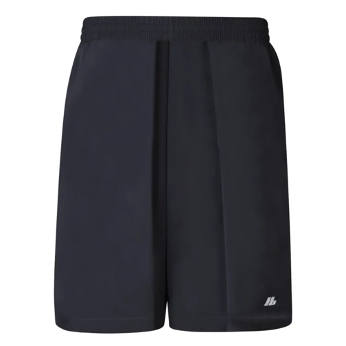 Balenciaga Stretch Nylon Bermuda Shorts Black 