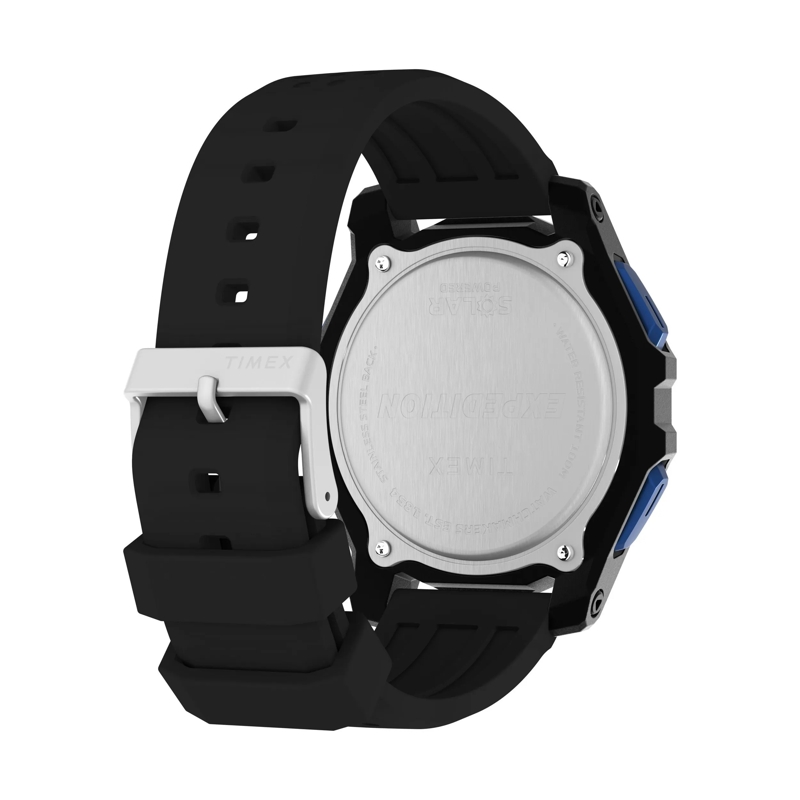 Timex Quarzuhr Quarz-Chronographenuhr Expedition Ridge Solar schwarz(Image 3)