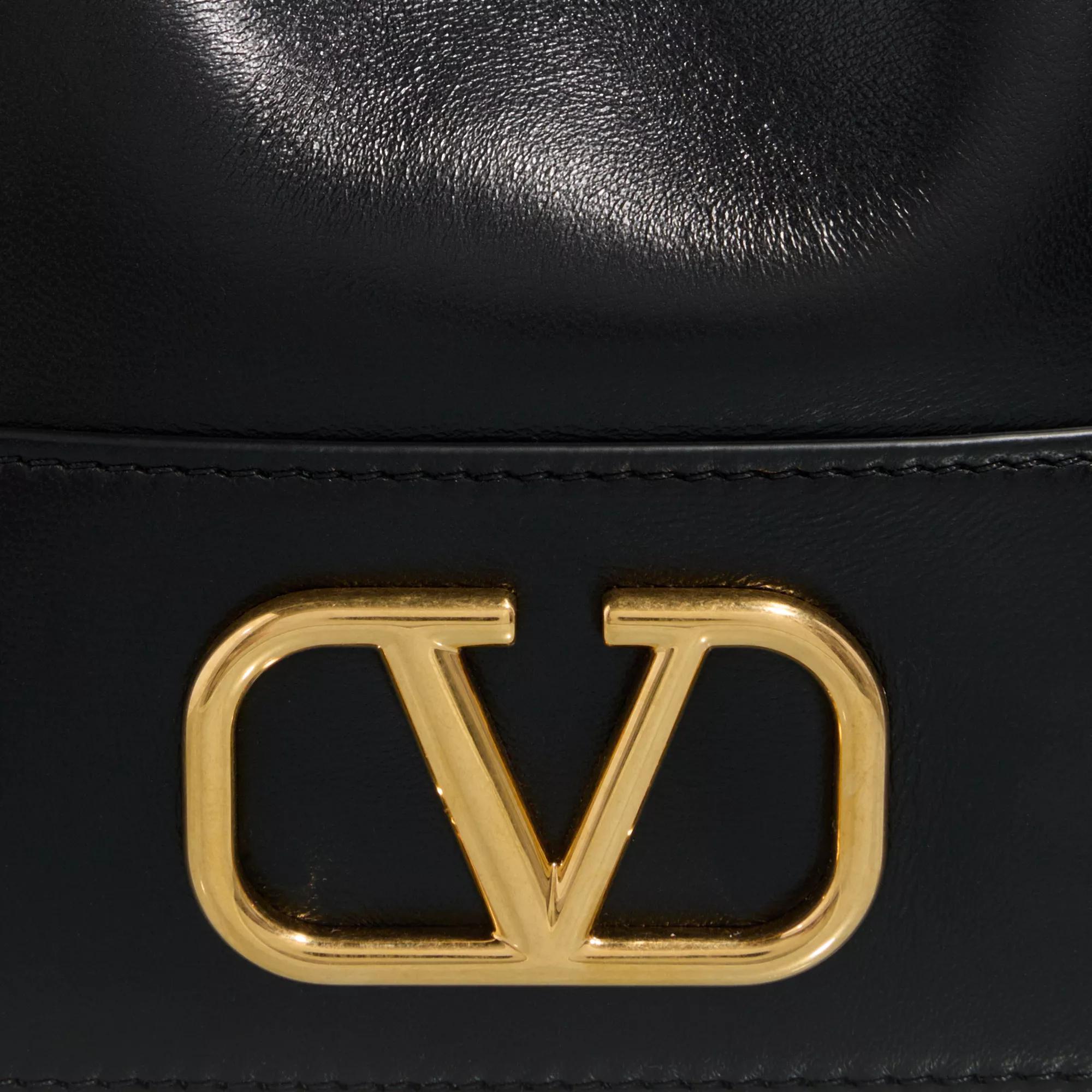 Valentino Garavani Bucket bags Pouch Vlogo Signature in zwart