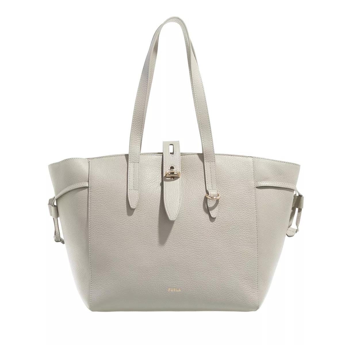 Furla Net Shopper Bag Womens Grey