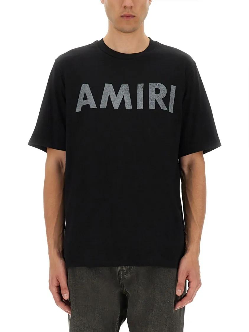 Thumbnail - Amiri - Amiri Stencil Print T-Shirt - Größe L - schwarz
