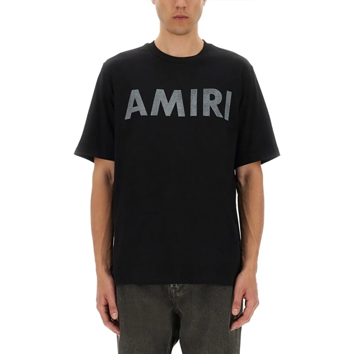 Amiri Amiri Stencil Print T-Shirt Black | T-shirt