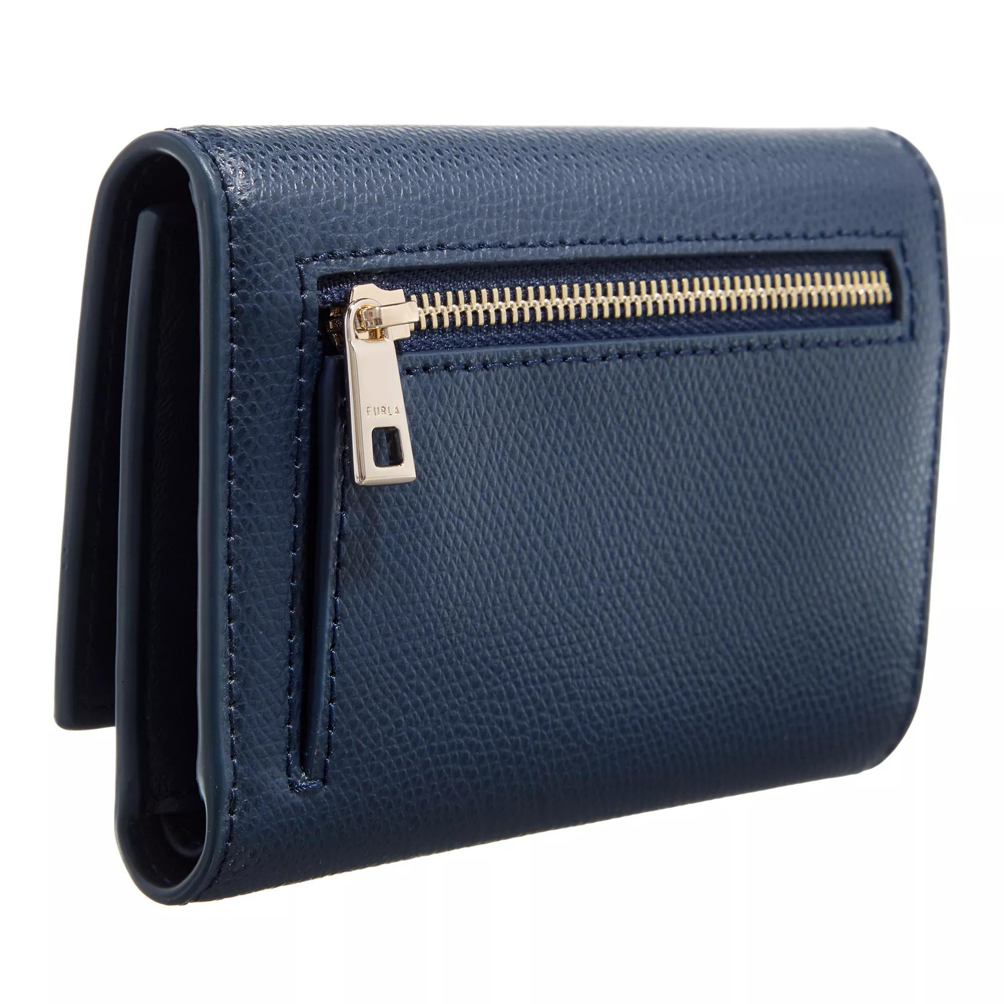 Furla Furla 1927 M Compact Wallet Mediterraneo Tri Fold Portemonnee