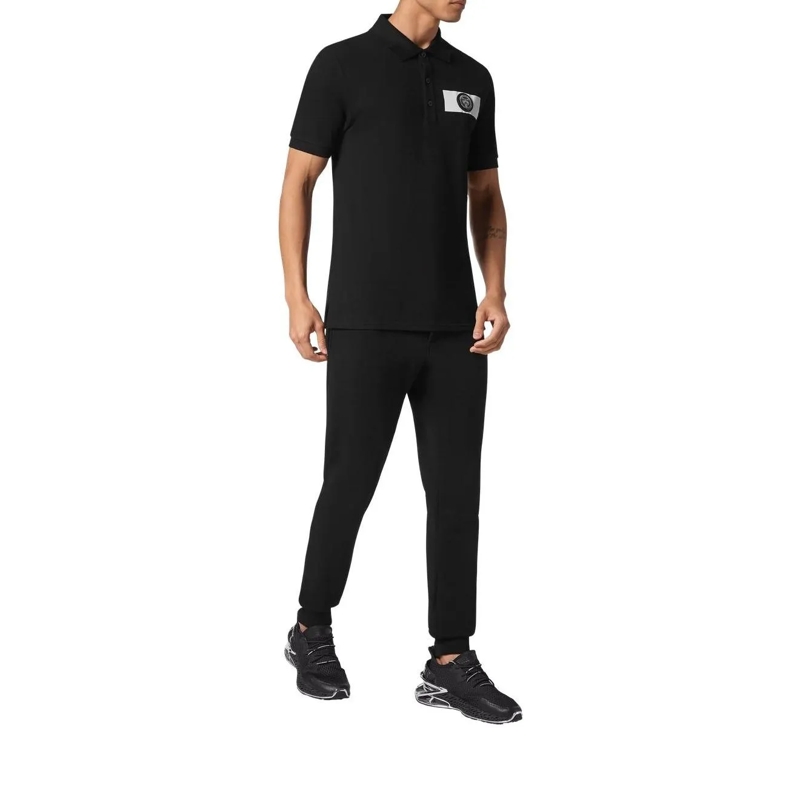 Plein Sport Poloshirt Poloshirt Scratch schwarz(Image 2)