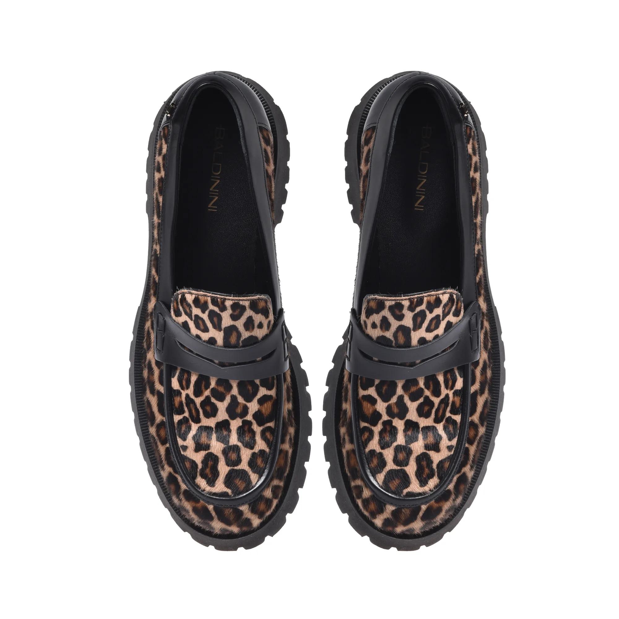 Thumbnail - Baldinini Loafer - MOKASSIN BALDININI - Gr. 38,5 (EU) - in Leopardfarben - für Damen