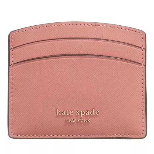 Kate Spade New York Spencer Leather Card Serene Pink Card Case