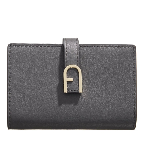 Furla Furla Flow S Compact Wallet Soil Bi-Fold Wallet