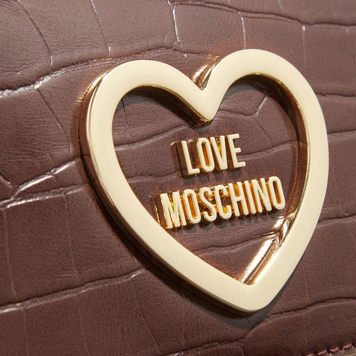 Love Moschino Satchels Hug in bruin