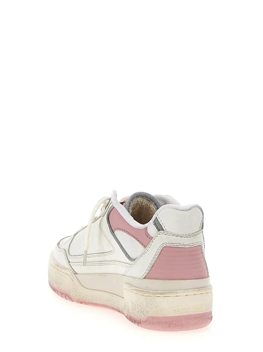 Thumbnail - Golden Goose Low-Top Sneaker - baskets forty2 en cuir - Gr. 40 (EU) - in Beige - für Damen