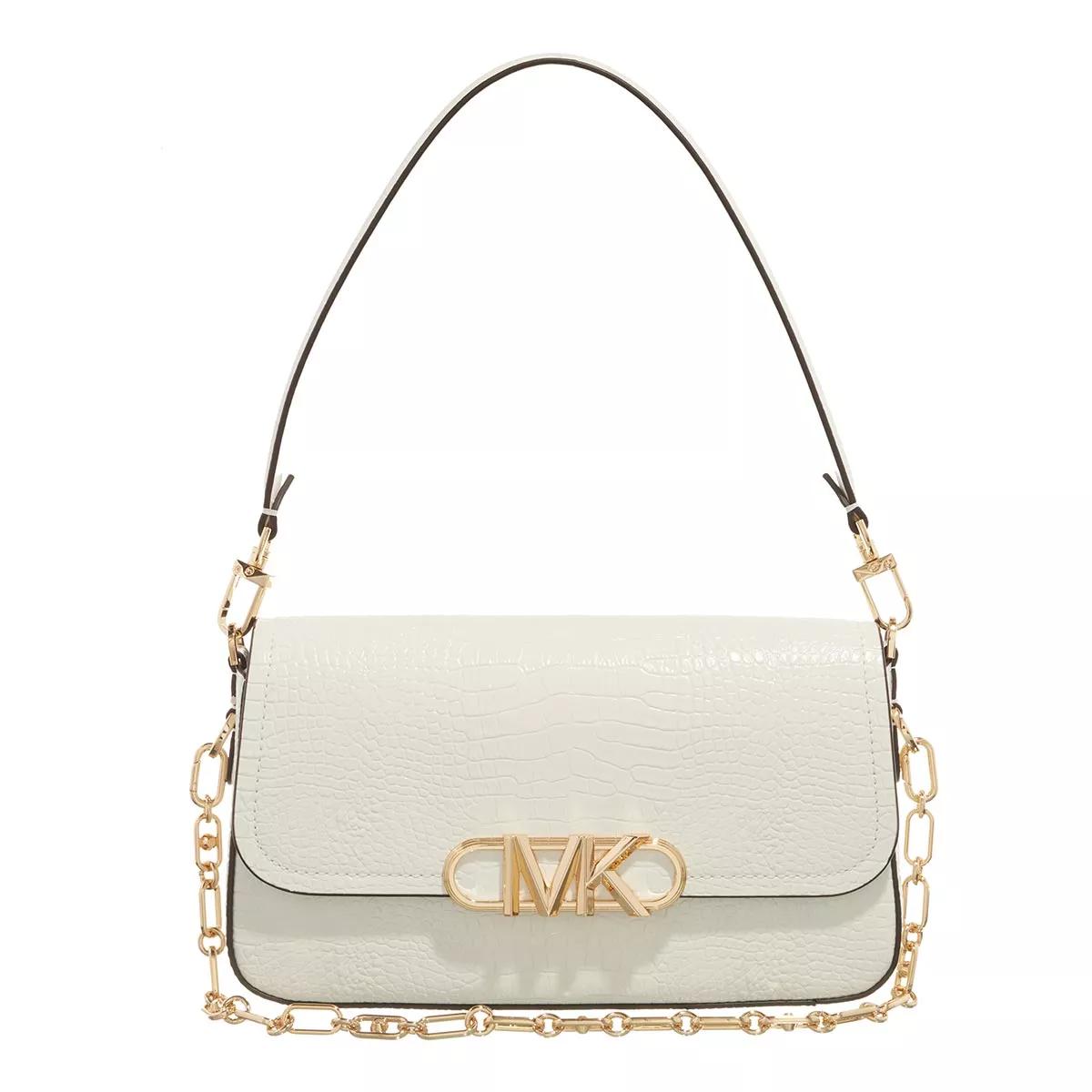 Michael kors hot sale white satchel