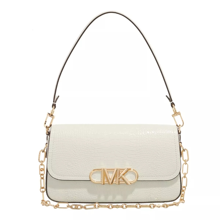 Michael Kors Parker Medium Convertible Pouchette Shoulder Optic