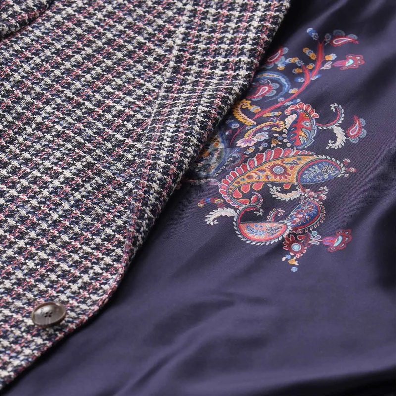 Etro Veste de costume Kariertes Sakko mehrfarbig(Image 4)