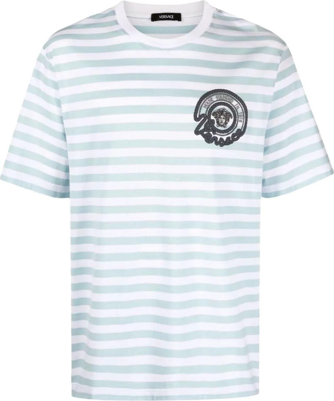 Versace - T-shirts and Polos Blue - Größe L - blue