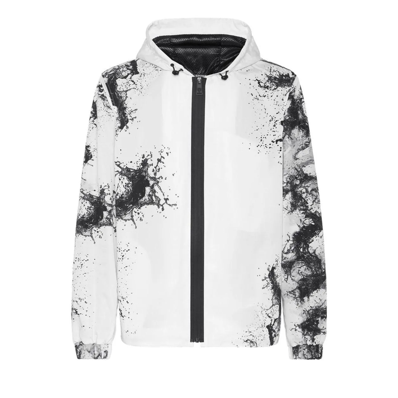 Plein Sport Übergangsjacke Windbreaker Splash Extreme weiss