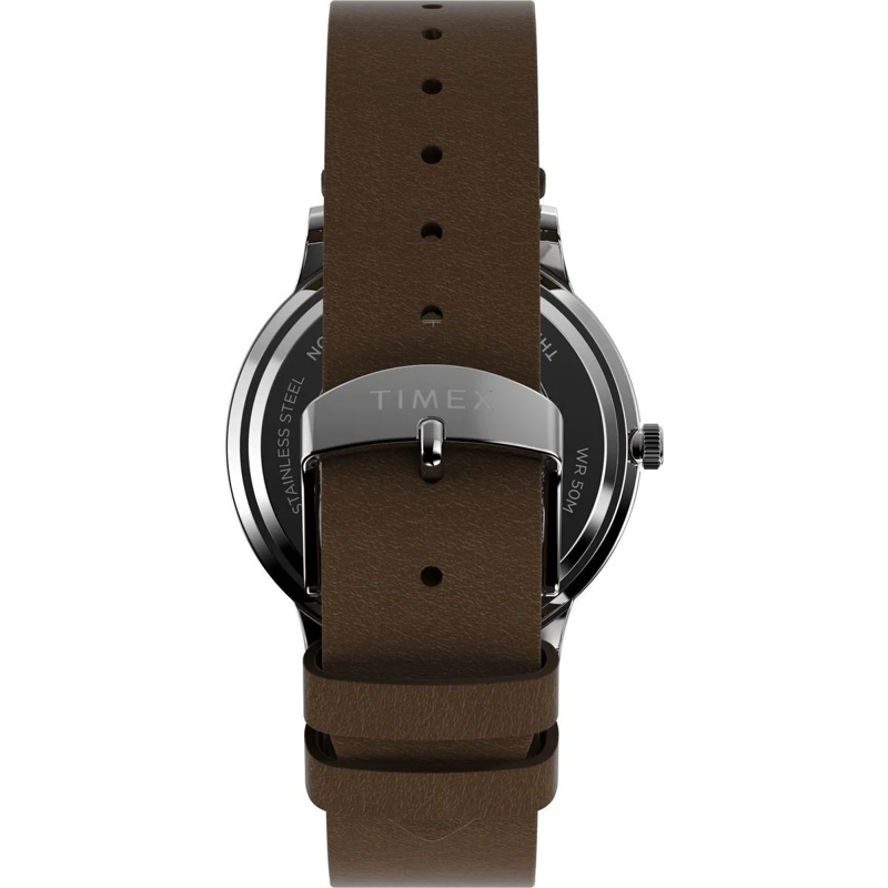 Timex Quarzuhr Quarz-Analoguhr Waterbury Classic braun(Image 3)