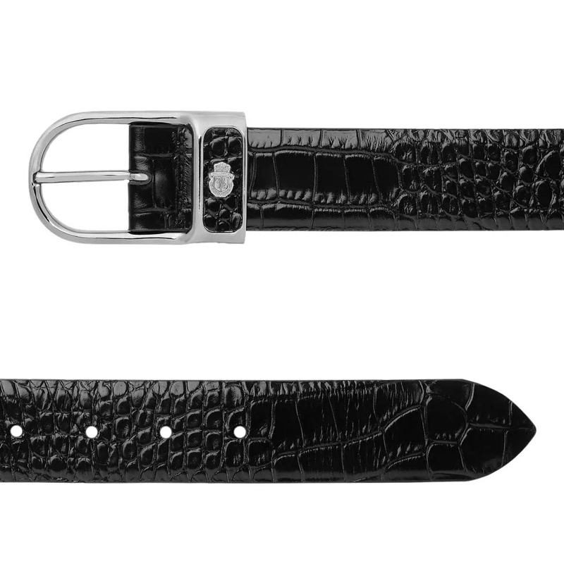 BILLIONAIRE Gürtel Gürtel Crocco Geprägt schwarz(Image 2)