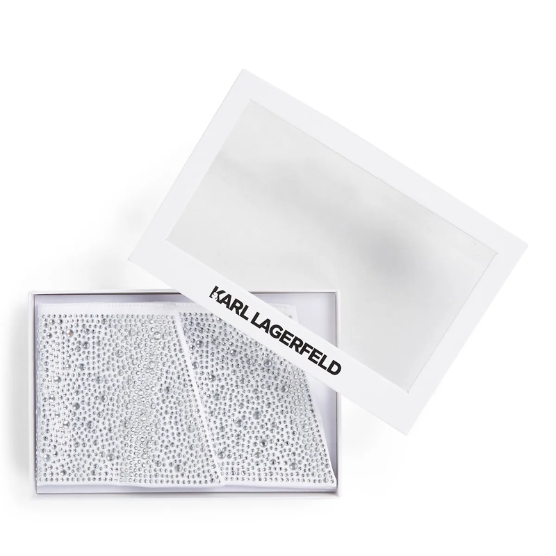 Karl Lagerfeld Armband STRASSMANSCHETTEN, HANDVERLESEN VON HUN KIM weiss