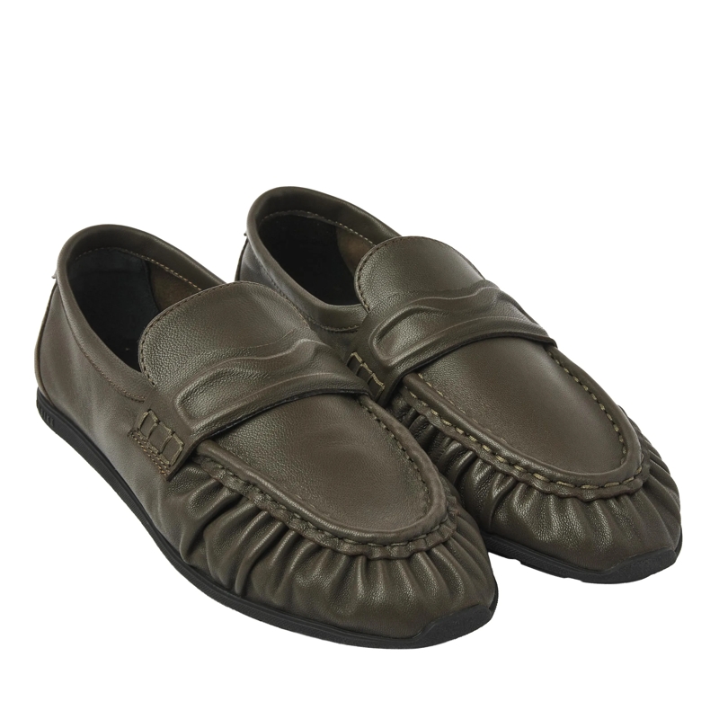 Nubikk Mocassin Riley Mio Dk Green Leather(Image 2)