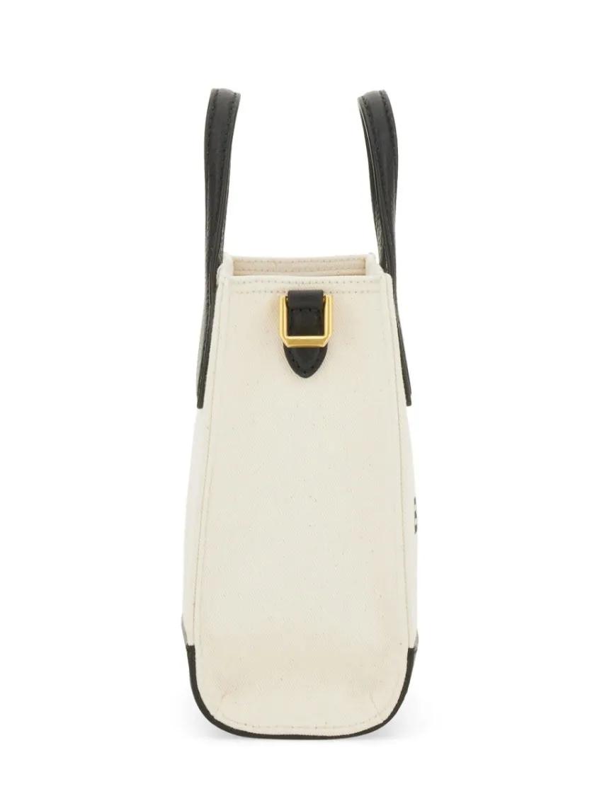 Bally Shoppers & Totes Structured Bag With Detachable Strap And Bold Logo in beige