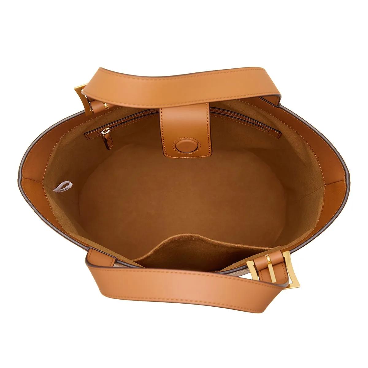 MCM Totes & shoppers Aren Vi Tote Med in cognac